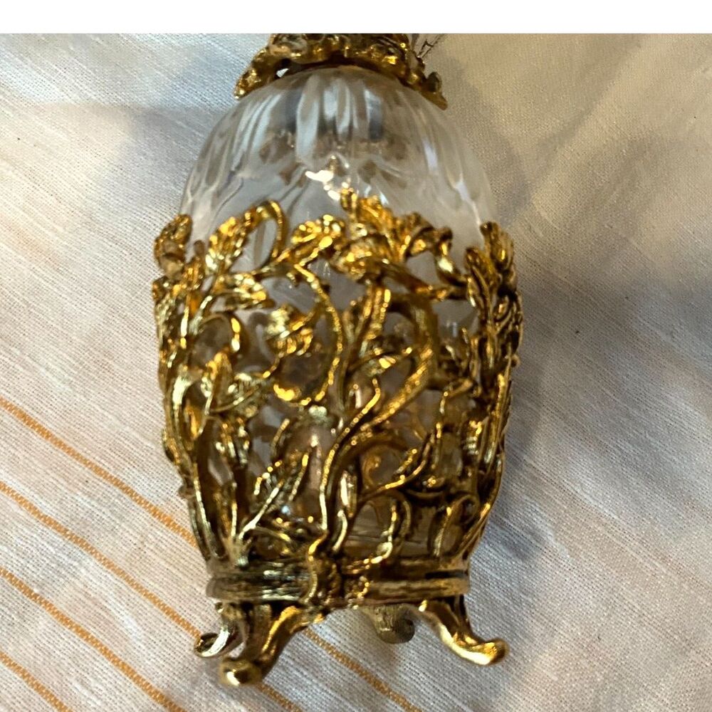 Stunning vintage Matson Ormolu perfume bottle no top - Picture 4 of 7